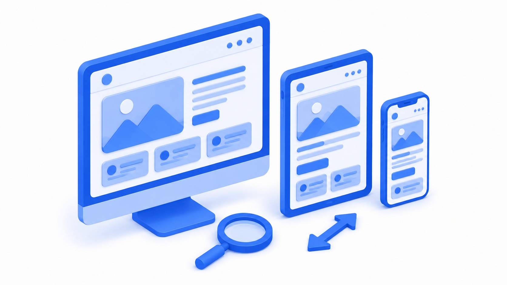 Diseño web responsive adaptado a celular, tablet y computadora
